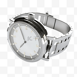 钟表白色钟表图片_手表指针装饰