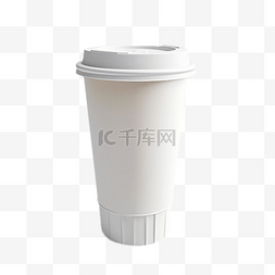 白色咖啡杯盖图片_咖啡杯一次性白色