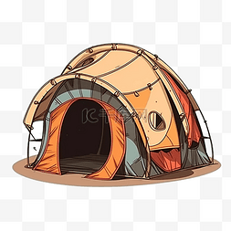帐篷野营片状