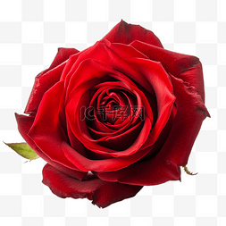 浪漫花朵装饰图片_花朵玫瑰红色透明