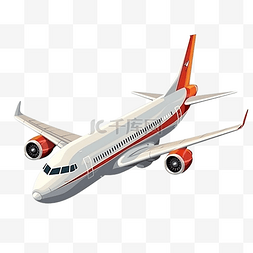 飞机橙色航空