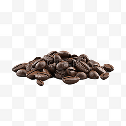 加插图片_咖啡豆材料颗粒