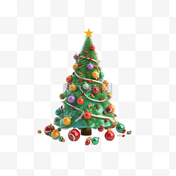 圣诞节美丽圣诞树