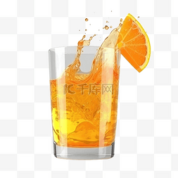 夏季水果广告图片_果汁橙子水果