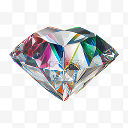 钻石彩色有光泽