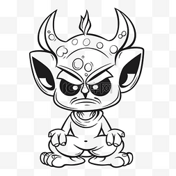冥王神话哈迪斯壁纸图片_带有愤怒面孔的婴儿恶魔，用于可