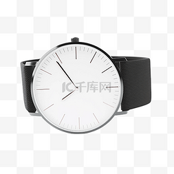 圆形智能手表图片_手表简约白色