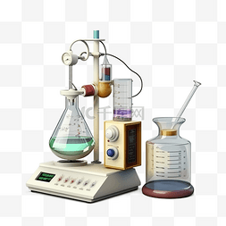 化学仪器烧瓶实验图片_实验检测仪器