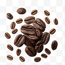 咖啡豆3d实物图