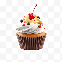 生日双层蛋糕卡通图片_烘培蛋糕甜食透明