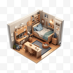 房间模型住宅