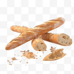 面包方式长形