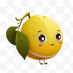 菠蘿图片_水果卡通形象