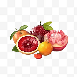 水果丰富红肉