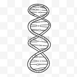 dna 分子科学活动工作表的着色页