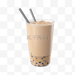 冰茶冰咖啡图片_奶茶珍珠液体