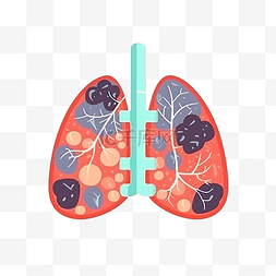 哮喘日肺部扁平