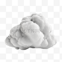 白云卡通一朵图片_云朵白云天气透明