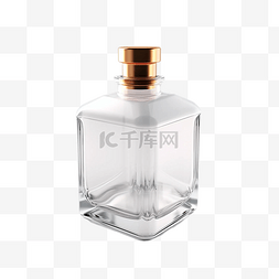 水彩瓶图片_香水香味液体透明