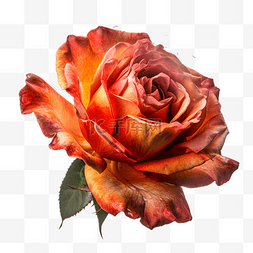 红色玫瑰爱心图片_玫瑰花鲜花爱情透明