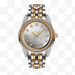 手表图片_手表奢侈品钻石透明