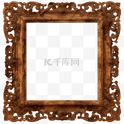 立体木头边框图片_相框木纹木制透明