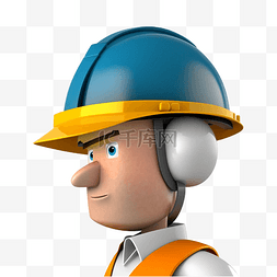 建筑工帽子图片_工人安全帽头像