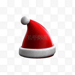 圣诞节灯插画图片_圣诞节红色帽子