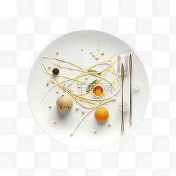 卡通简餐图片_食物美食插图