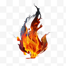 乙烷气体图片_火焰燃烧可燃气体背景