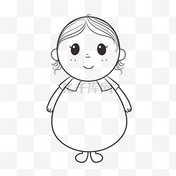 卡通怀孕的人图片_可打印的婴儿卡通涂鸦女孩或婴儿