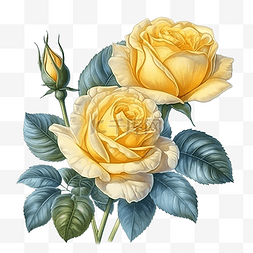 玫瑰花蕊黄色