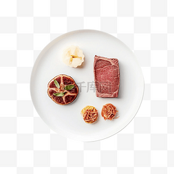 卡通美食摆盘图片_食物肉类美食