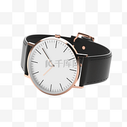 质感手表图片_手表简约白色指针