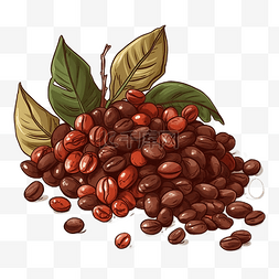 咖啡豆袋图片_咖啡豆可口湿润口感