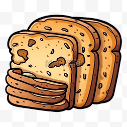 全麦面包面包图片_面包全麦馅料图案