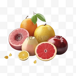 柚水果图片_水果果实大黄色