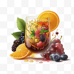 鲜榨果汁饮料海报图片_果汁水果鲜榨