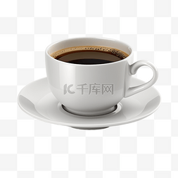 咖啡陶瓷杯饮品透明