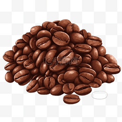 一袋咖啡豆图片_咖啡豆意式中度烘培低因