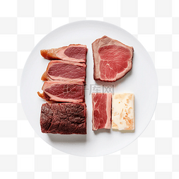 鲜肉卡通图片_食物美食生鲜肉类