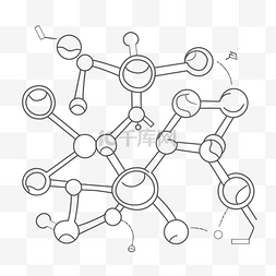 绘制的零件草图图片_用轮廓绘图草图绘制分子 向量