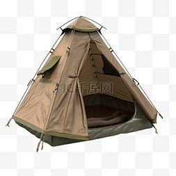 帐篷野营绿色