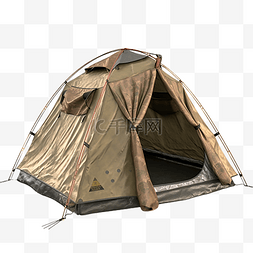 帐篷野营简单