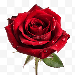 爱心玫瑰边框图片_玫瑰花情人节爱情透明