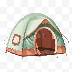 帐篷野营青色
