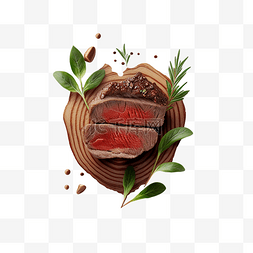 俯视的美食图片_肉食物卡通