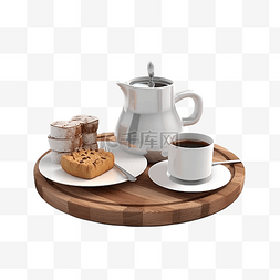 茶饮用具图片_咖啡杯子茶壶
