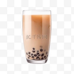 咖啡果冻图片_奶茶饮料玻璃杯