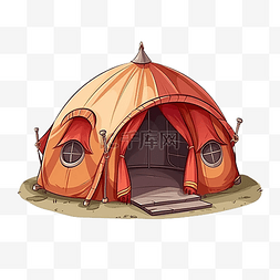 帐篷野营居住
